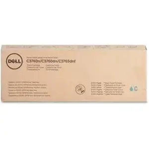 Dell DLL 1M4KP - Extra High Yield Laser Toner Cartridge - Cyan - 1 Each - 9000 Pages