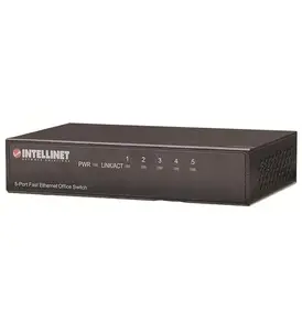 Intellinet ITL-523301 - 10/100 5 Port SwitchDeskMetal