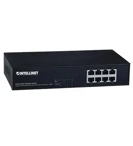 Intellinet ITL-560764 - 8 Port POE 10/100 Desktop Switch