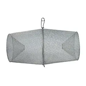 Frabill PMC1279 - Torpedo Trap - Galvanized Minnow Trap - 10" x 9.75" x 9"