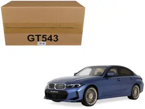 Gt Spirit GT543 - 2024 BMW Alpina B3 GT Saloon Blue Metallic 1/18 Model Car by GT Spirit