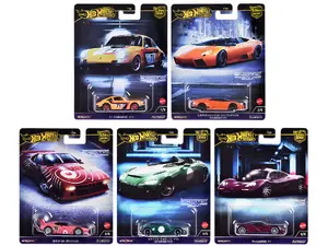 Hot Wheels FPY86-959G - "Exotic Envy" 5 piece Set "Car Culture" 2024 Series G Diecast Model Cars by Hot Wheels