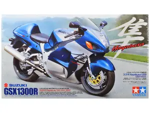 Tamiya TAM-14090 - Model Kit Suzuki GSX1300R Hayabusa Motorcycle 1/12 Scale Model by Tamiya
