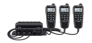 Icom M510BB 21 USA - M510BB Black Box VHF With HM195GB Black