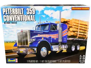 Revell 85-1506 - Level 4 Model Kit Peterbilt 359 Conventional Truck Tractor (without Trailer) "Historic Series" 1/25 Scale Model by Revell