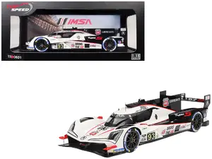 Top Speed TS0631 - Acura ARX-06 GTP #93 Kakunoshin Ohta - Alex Palou - Renger van der Zande - Nick Yelloly "Acura Meyer Shank Racing with Curb-Agajanian" "24 Hours of Daytona" (2025) 1/18 Model Car by Top Speed
