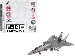 Jc Wings JCW-72-F14-024 - Grumman F-14B Tomcat Fighter Aircraft "VF-102 Diamondbacks Operation Enduring Freedom" (2001) United States Navy 1/72 Diecast Model by JC Wings