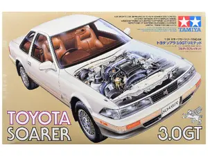 Tamiya TAM-24064 - Model Kit Toyota Soarer 3.0 GT RHD (Right Hand Drive) 1/24 Scale Model by Tamiya