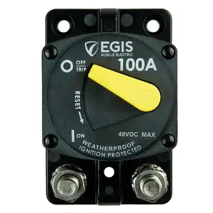 Egis Mobile Electric 4704-100 - EGIS 87-Series 100 Amp Circuit Breaker Surface Mount
