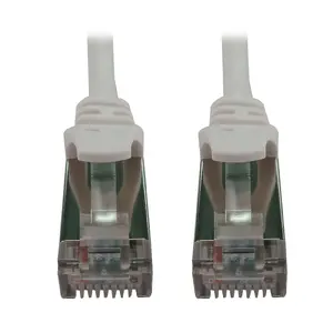 Eaton Tripp Lite Series Connectivit N262-S06-WH - 6FT CAT6A WHITE SNAGLESS M/M
