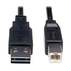 Eaton Tripplite UR022-003 - Tripp Lite 3ft USB 2.0 Hi-Speed Universal Reversible Cable A to B M/M 3ft.