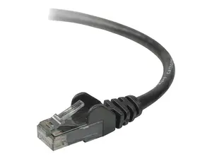 Belkin A3L980-05-BLK-S - PATCH CABLE - UNSHIELDED TWISTED PAIR (UTP) - MALE LEFT GENDER - MALE RIGHT GEND