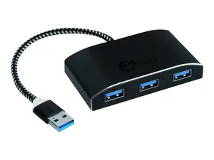 Siig JU-H40F12-S1 - SuperSpeed USB 3.0 4Pt Hub