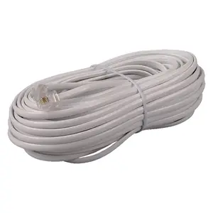 Rca TP443WHRV - 50FT MOD PHONE CORD WHT