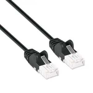 Intellinet Network Solutions(r) 742443 - 1FT CAT6 SL NW PCH CB BLK