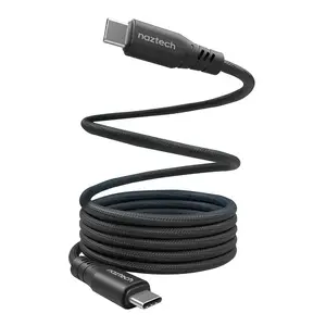 Naztech 16048 - 6FT 100W RECL USBC CB BLK