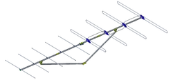 SKY BLUE ANTENNA-SBFM9