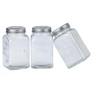 Eurohome EW65074 - 3PC GLS CFEE/TEA/SGR SET