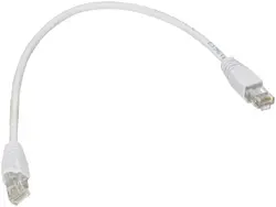 BLACK BOX CORPORATION-CAT6PC-001-WH