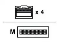 ADDON-QSFP28-4SFP28-PDAC0-5M-AO