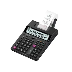 Casio CSO HR170RC - HR-170RC Printing Calculator - Dual Power, Two-color Printing, Easy-to-read Display, Sign Change, Compact - 12 Digits - LCD - AC Supply/Battery Powered - 4 x AA - 2.6" Height x 6.5" Width x 11.6" Length - Black - Portable - 1 Each