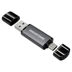 Gigastone GS-AC4400GY-256GB-1PK-R - 256GB DL USBC&A FLSH DRV