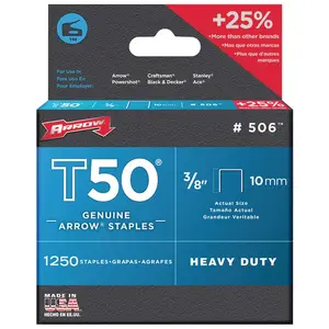 Arrow AFC50624 - STAPLES 3/8"- 10MM-