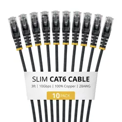 STARTECH-N6PAT3BKS10PK