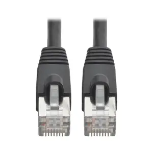 Eaton Tripplite N262-007-BK - Tripp Lite Cat6a Snagless Shielded STP Patch Cable 10G PoE Black M/M 7ft