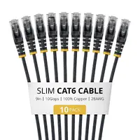 STARTECH-N6PAT9INBKS10PK
