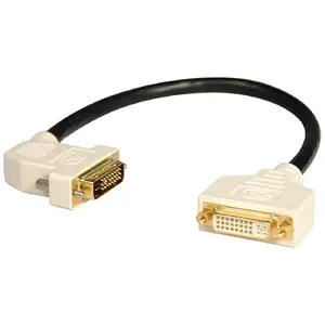 Eaton Tripplite P562-001-45L - Tripp Lite 1ft DVI Dual Link Digital Extension Cable 45 degree Left Plug 1ft.