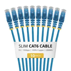 STARTECH-N6PAT1BLS10PK