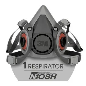 3m 6100/07024 - Half Facepiece Reusable Respirator - Small Size 6100
