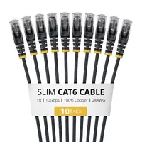 STARTECH-N6PAT1BKS10PK