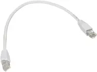 BLACK BOX CORPORATION-CAT6PC-001-WH