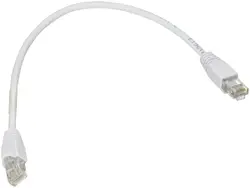 BLACK BOX CORPORATION-CAT6PC-001-WH