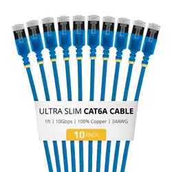 STARTECH-6ASTP34BLS6IN10PK