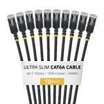 STARTECH 6ASTP34BKS6IN10PK