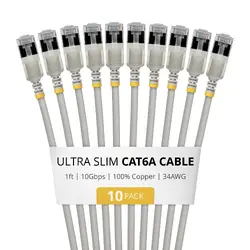 STARTECH-6ASTP34GRS1FT10PK