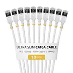 STARTECH 6ASTP34WHS1FT10PK