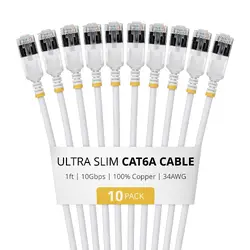 STARTECH-6ASTP34WHS1FT10PK